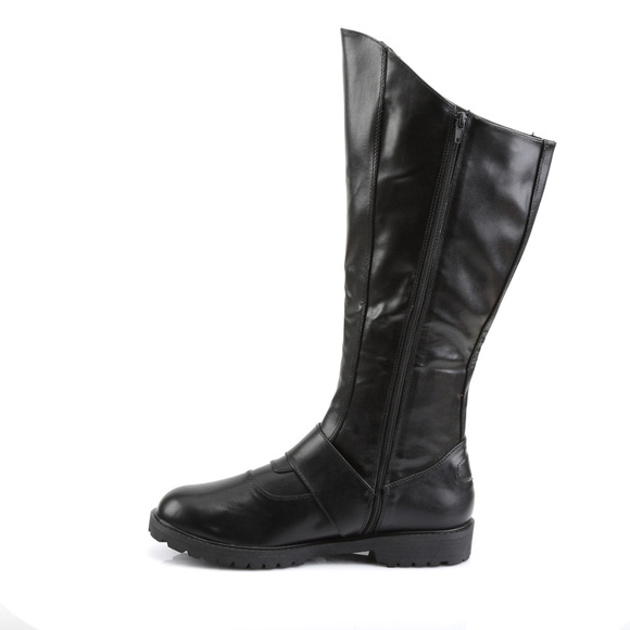 Mens Flat Heel Knee High Boots main image 5
